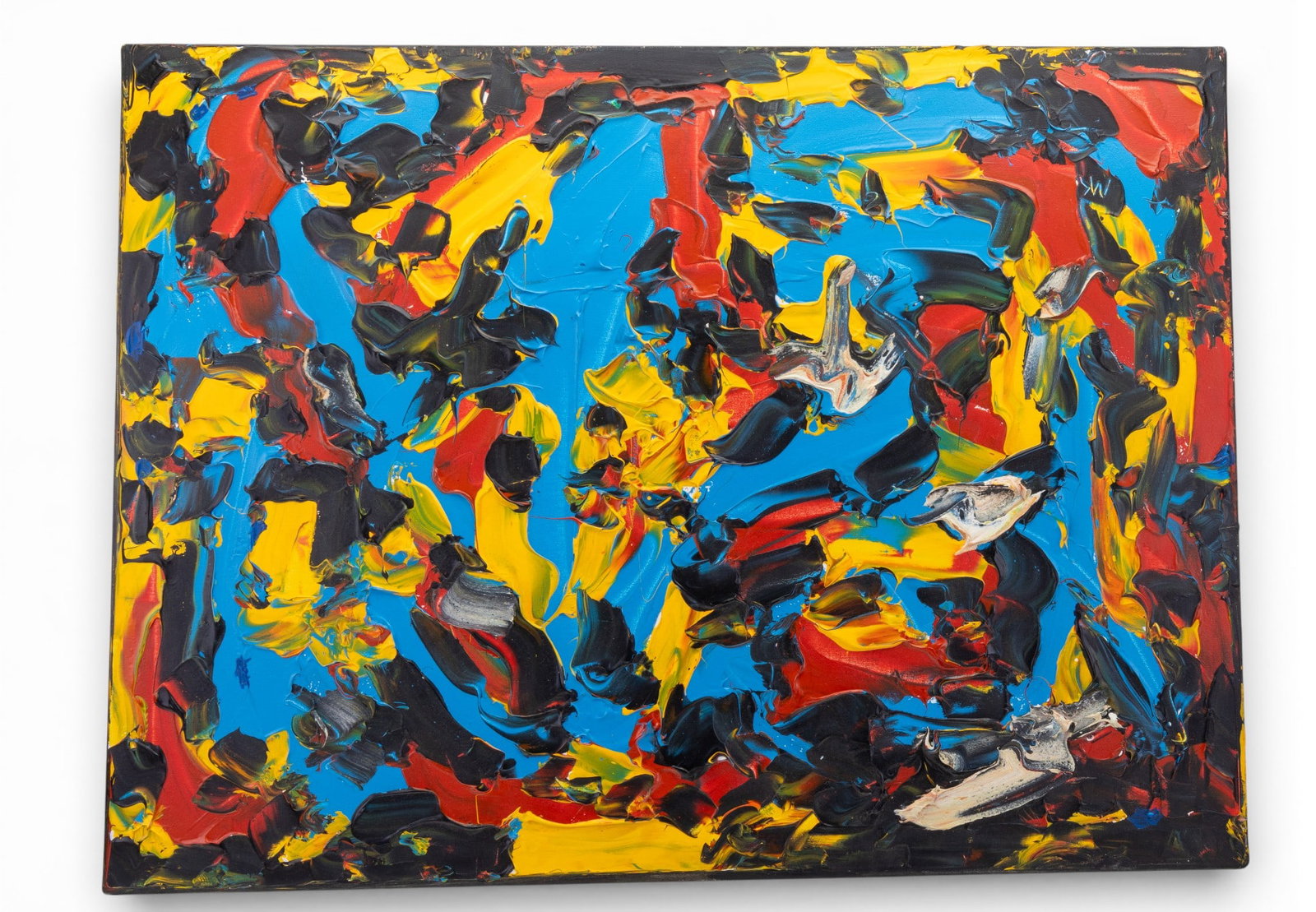 Abstract Impasto Painting, Toronto, 2001 (1 of 6)