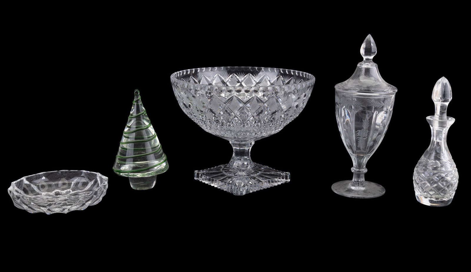 5-Piece Crystal & Glass Lot (1 of 7)