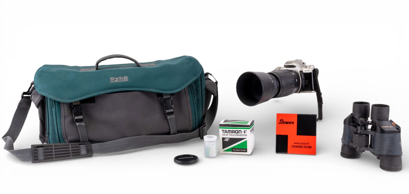 Pentax Camera, Binoculars, and Accessories (1 of 14)