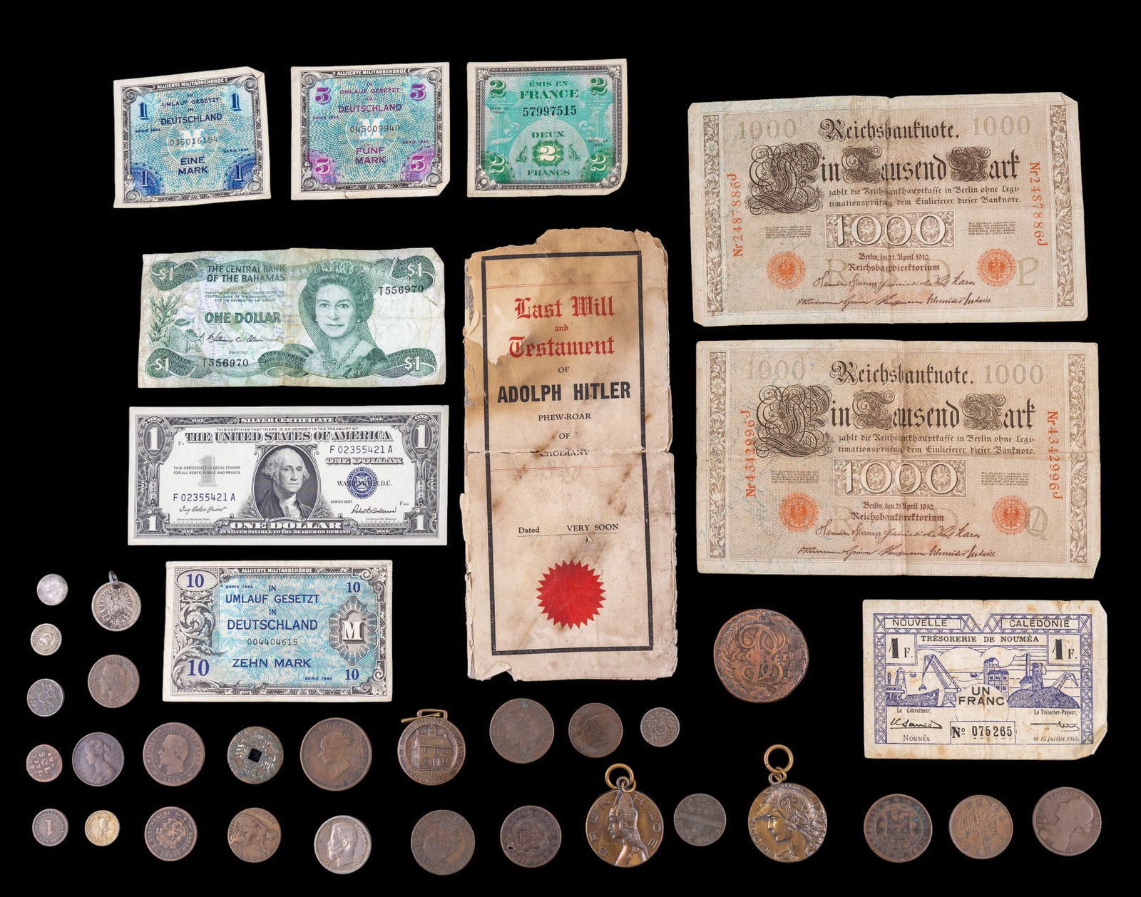 World Coins, Currency, Ephemera (1 of 11)