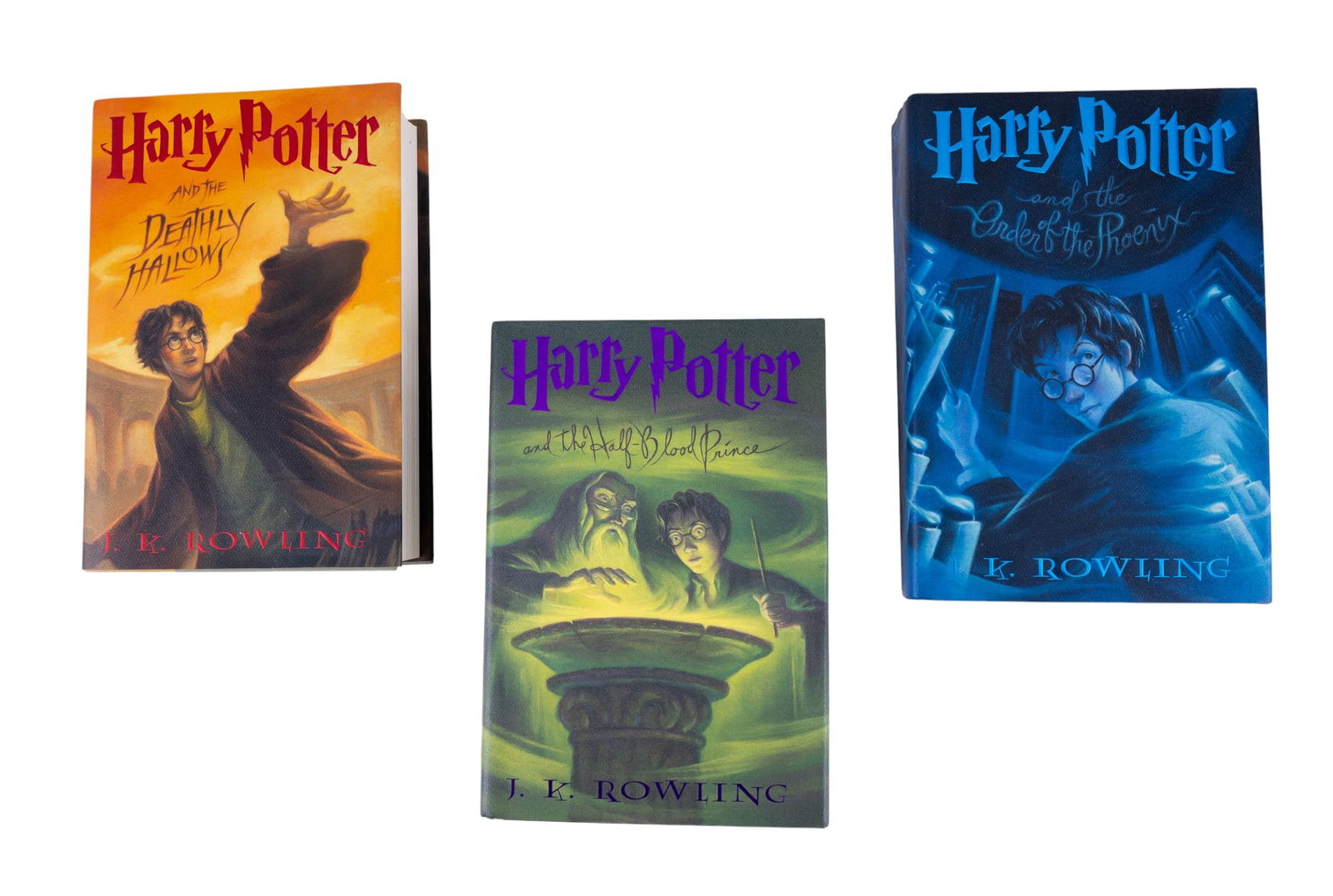 Harry Potter First Edition Books 5, 6, 7 Hardcover (1 of 11)