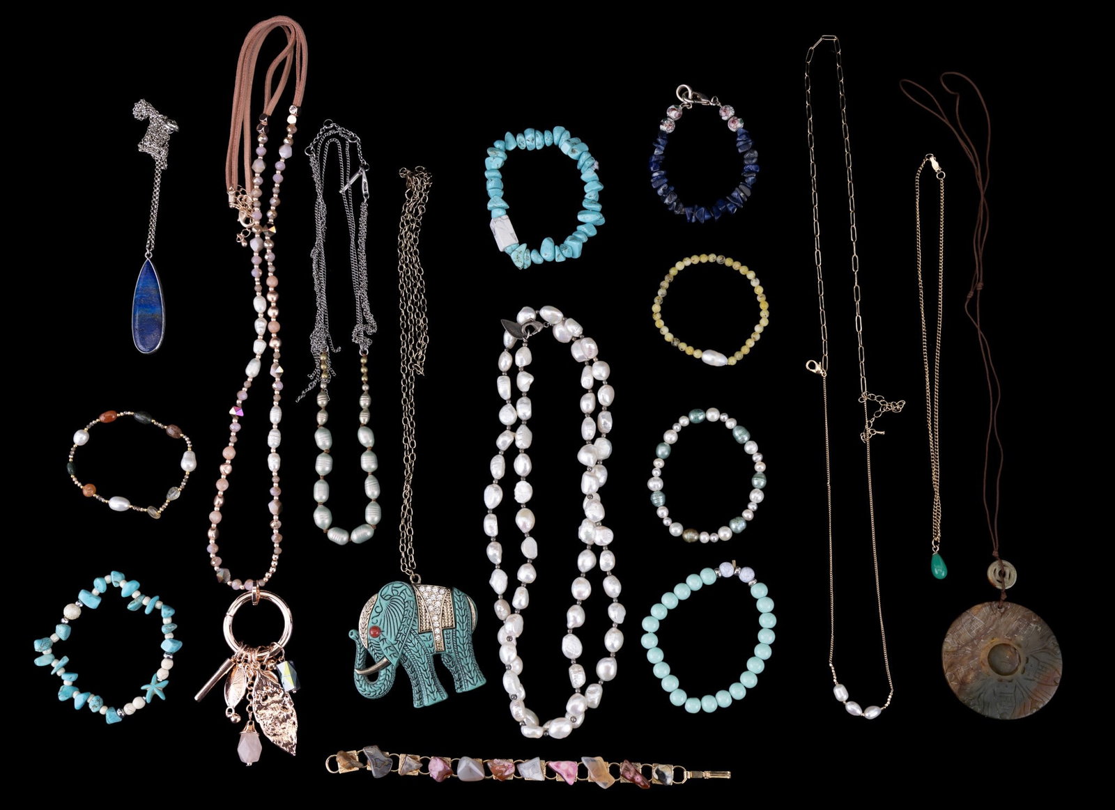 Freshwater Pearl, Lapis, Stone Jewelry & more (1 of 10)