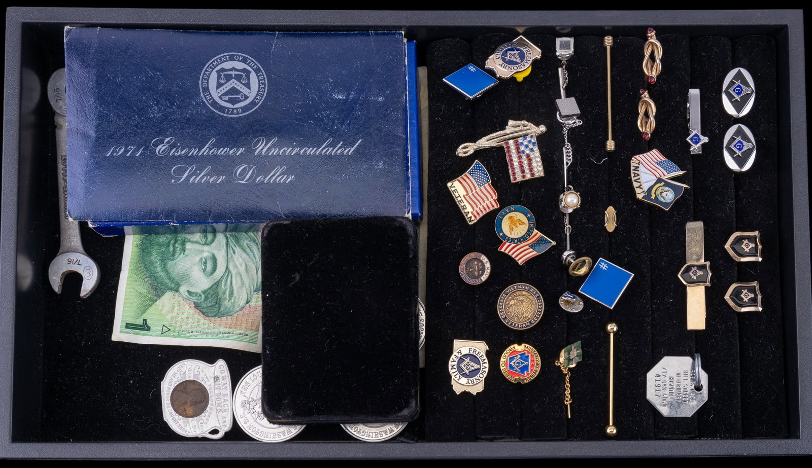 Pins, Coins, and Cufflinks (1 of 5)