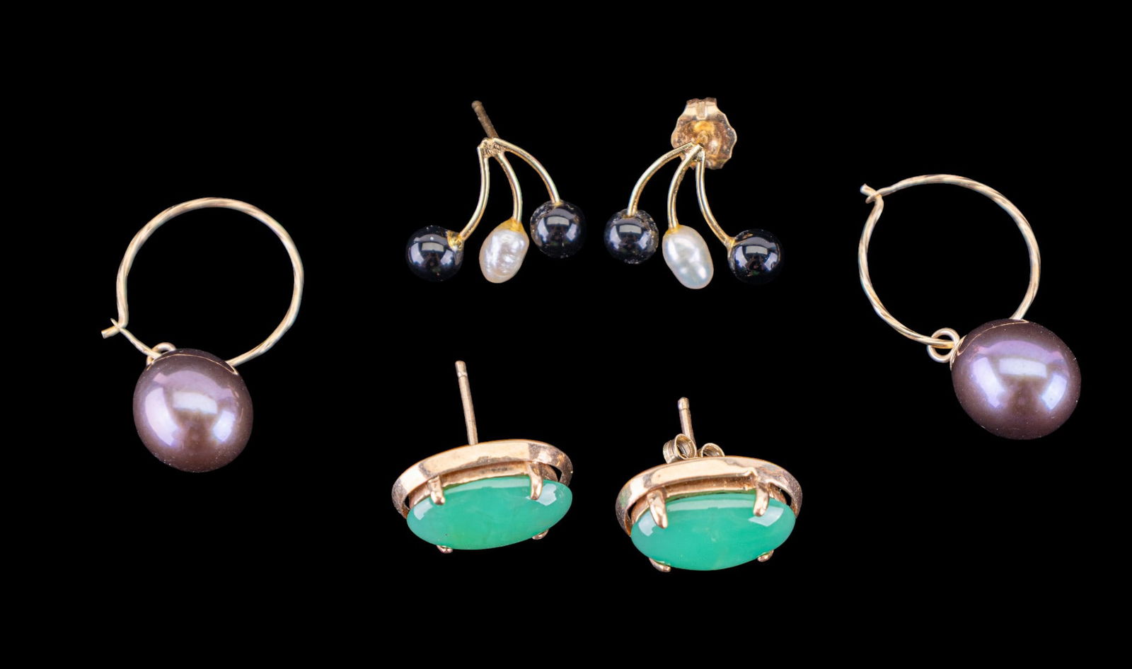 14K Gold Pierced Earrings (1 of 7)