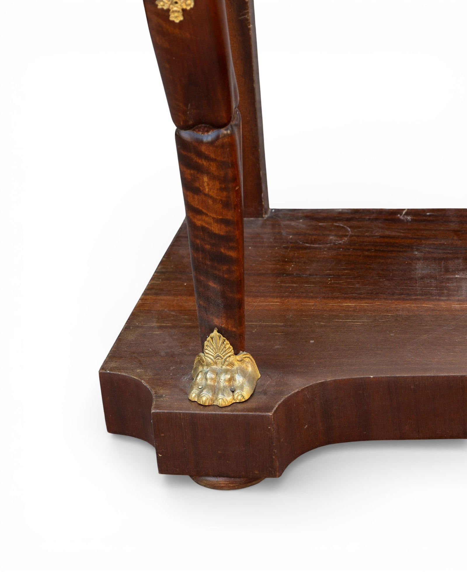 French Marble Top Console Table - 4