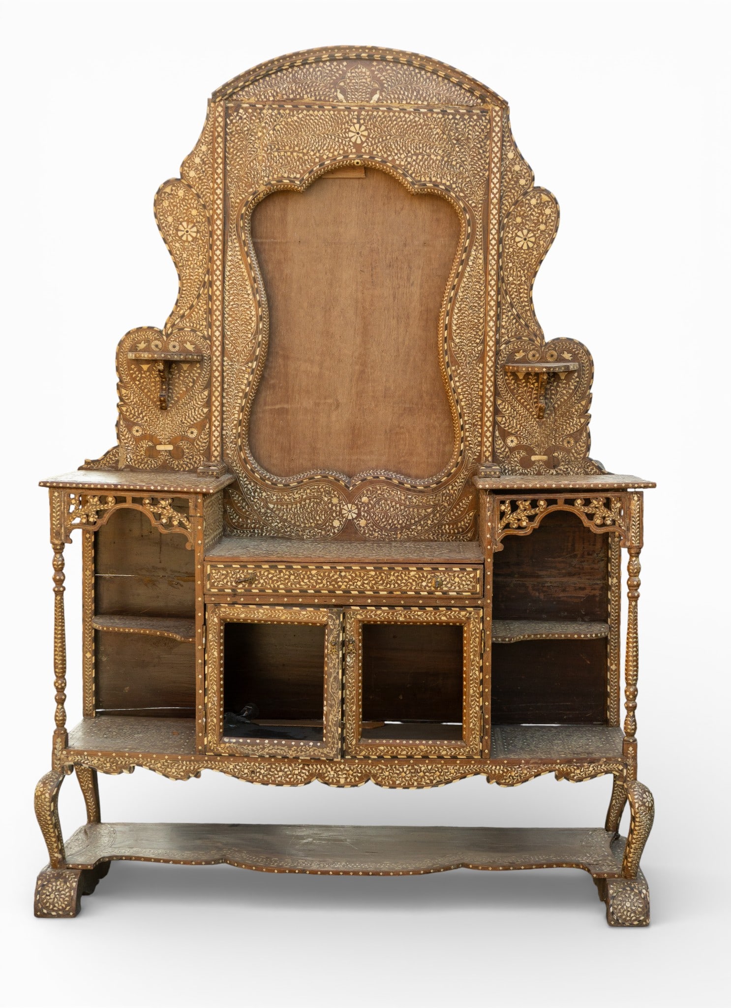 19C Moroccan Elaborate Inlaid 2-Piece Vanity (1 of 10)