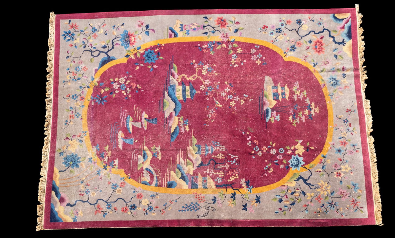 Room Size Art Deco Rug (1 of 13)