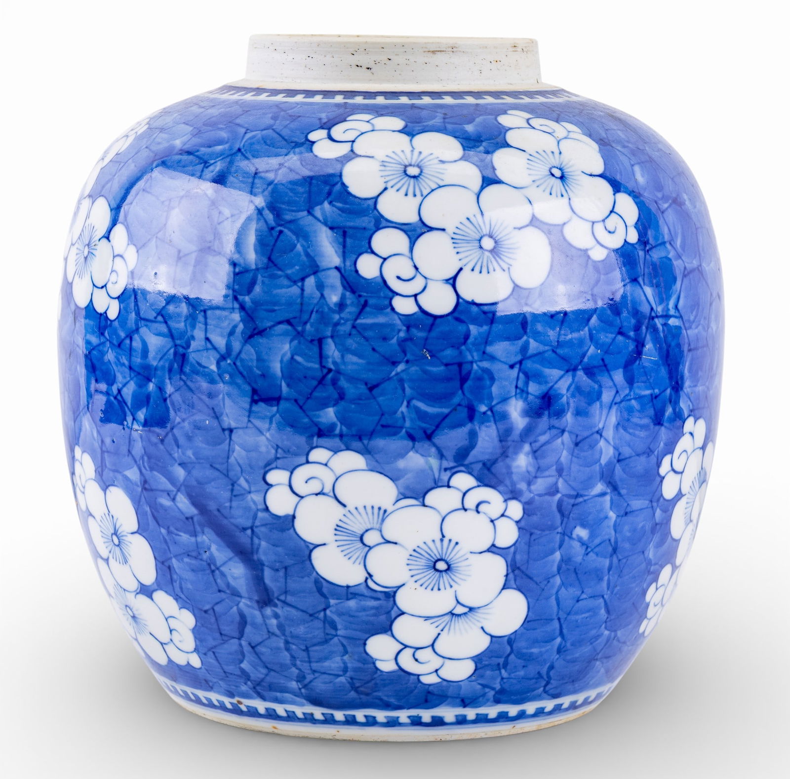 Chinese Blue & White Kangxi Jar (1 of 9)