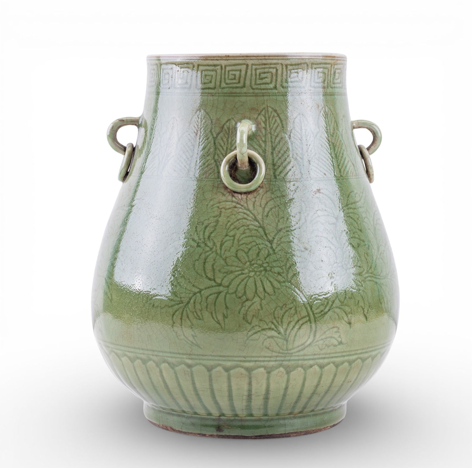 Chinese Celadon-Glazed Storage Jar (1 of 11)