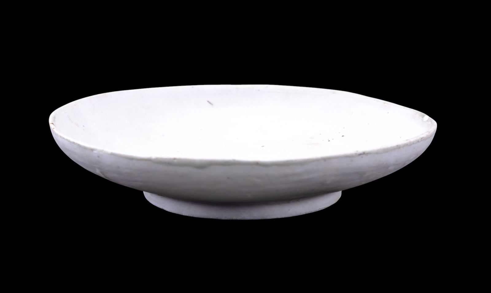 Early Asian Hand Spun Footed Bowl (1 of 6)
