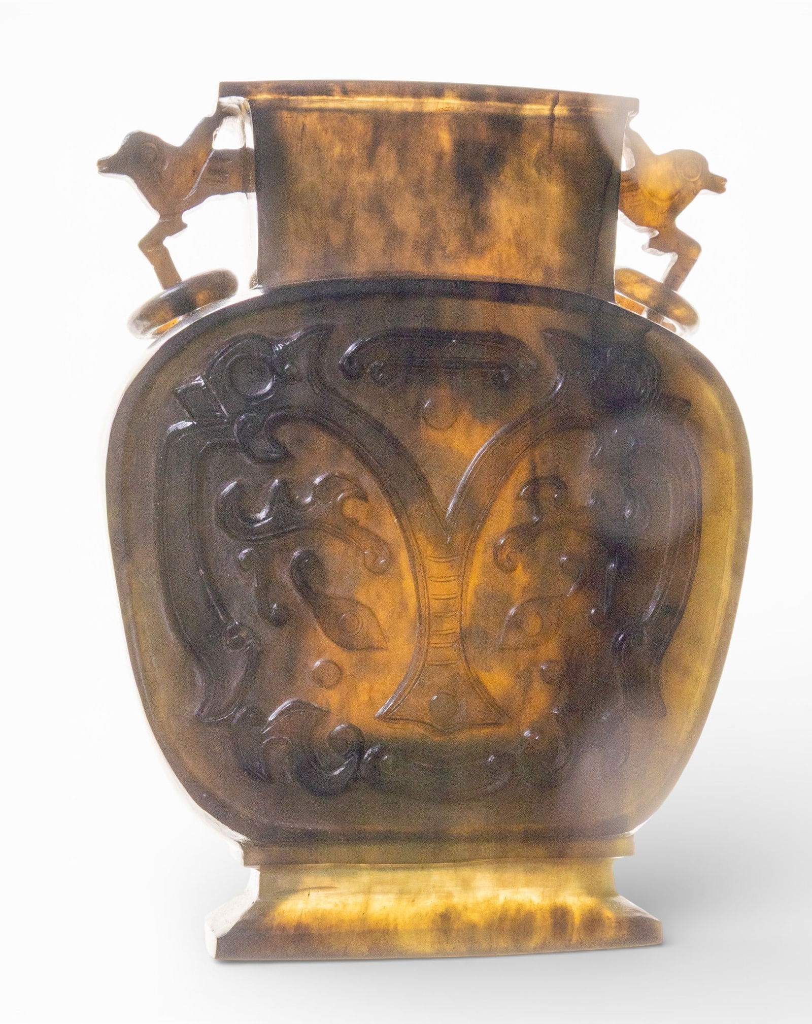 20C Nephrite Jade Carved Vessel (1 of 12)