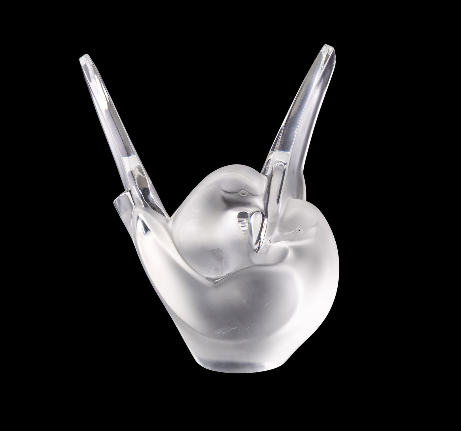 Lalique Sylvie Dove Vase (1 of 11)