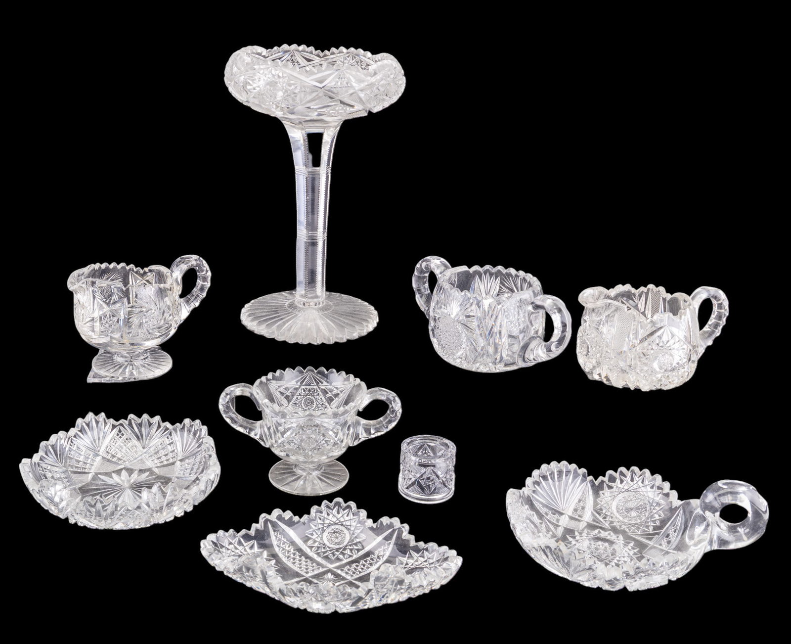9 Piece Cut Crystal Assortment (1 of 20)