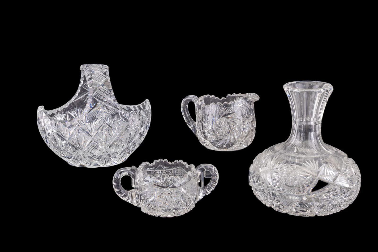 Early Cut Crystal Grouping (4 Pc.) (1 of 17)