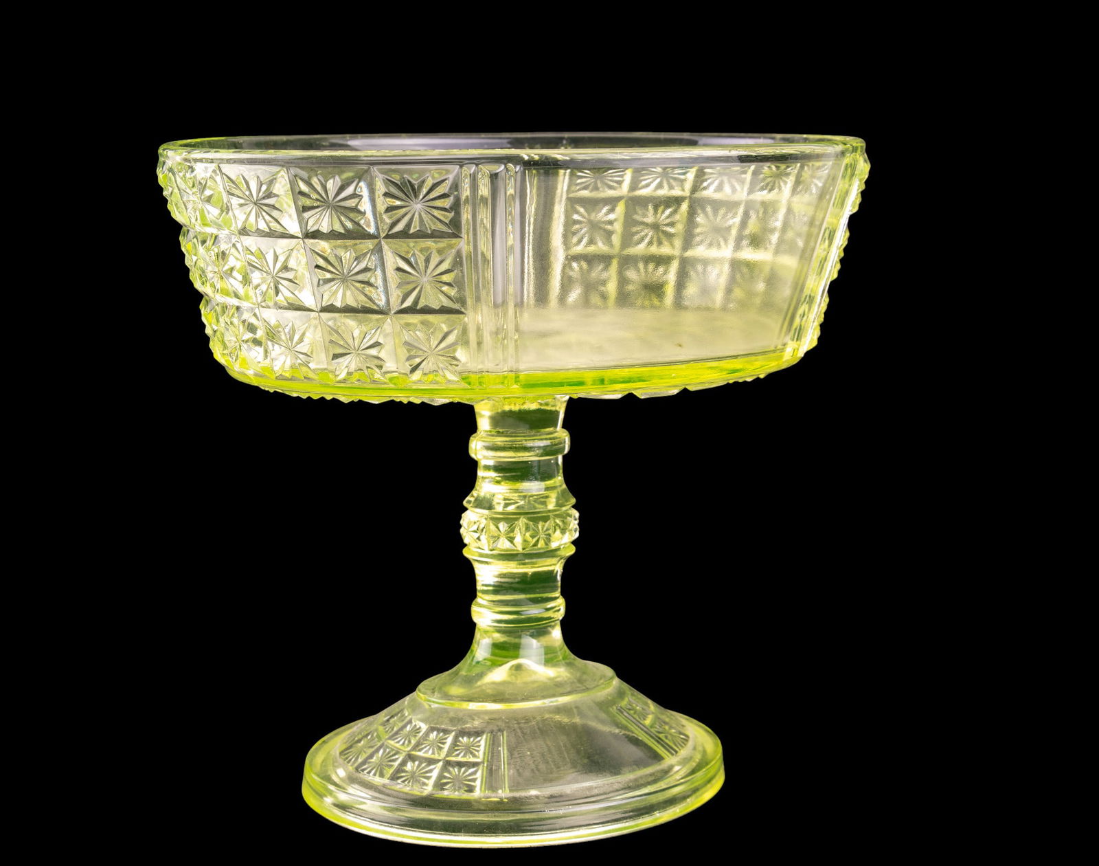 Uranium Glass Tableware - 9