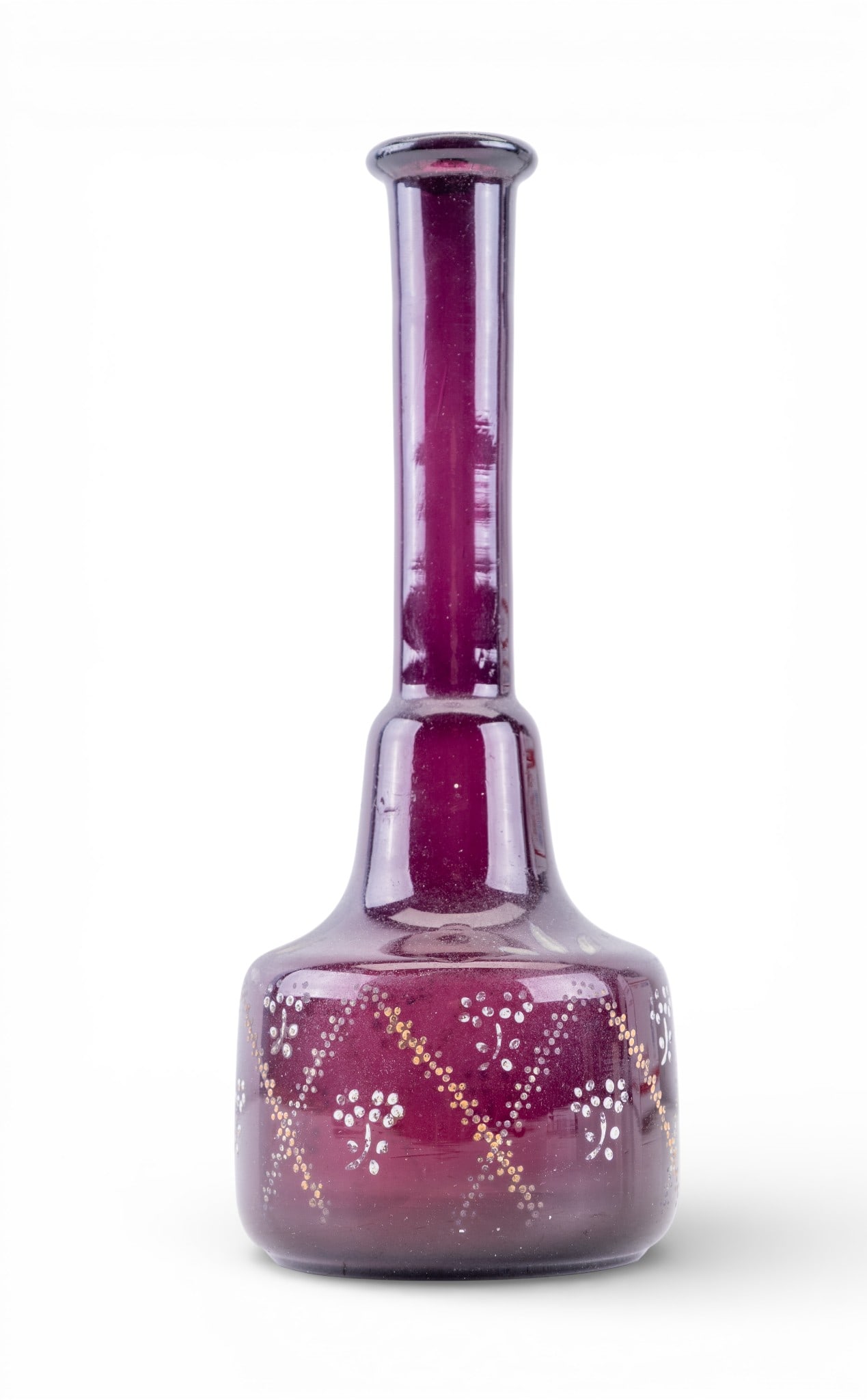 Antique Hand Blown Barber Bottle (1 of 7)