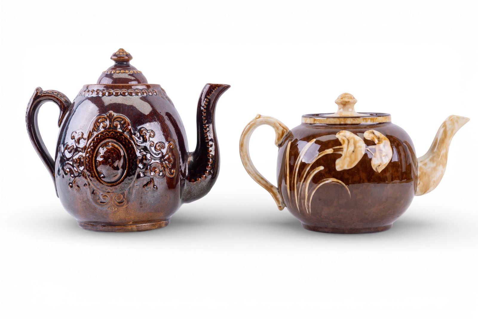 Vintage Sudlow's Burslem Teapot, Rockingham-Glazed (1 of 10)