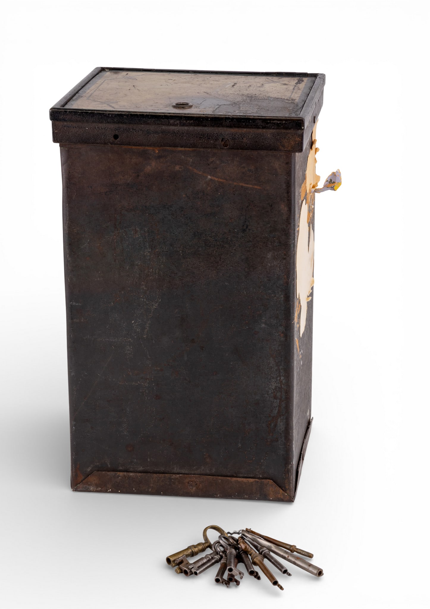 19th C Lockbox & Skeleton Keys (1 of 10)