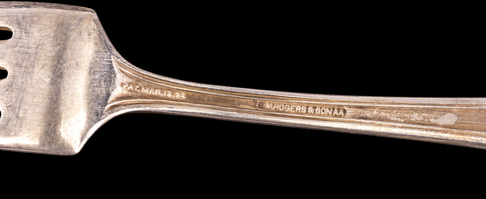 Rogers Monogrammed Bouquet Pattern Flatware - 6