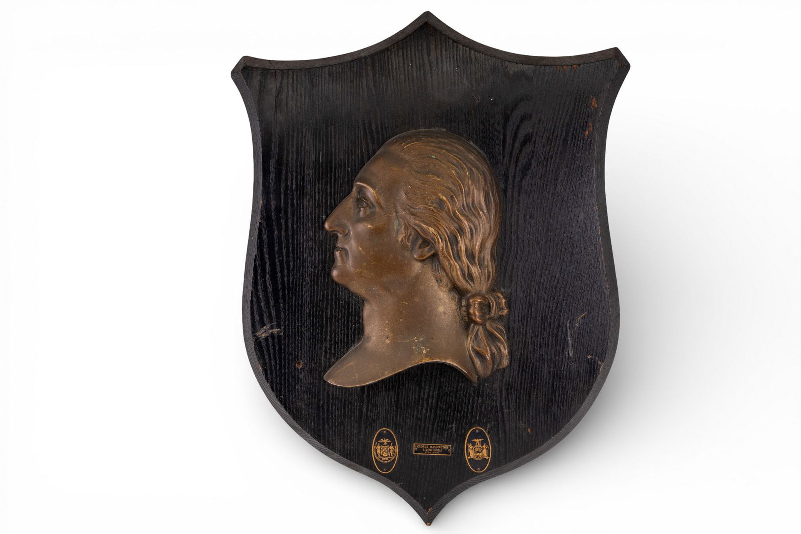 George Washington Bicentennial Bronze Plaque (1 of 5)