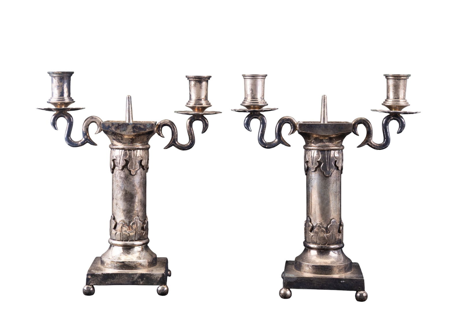 Pair of S.P. 2000 Bronze Candelabras (1 of 8)