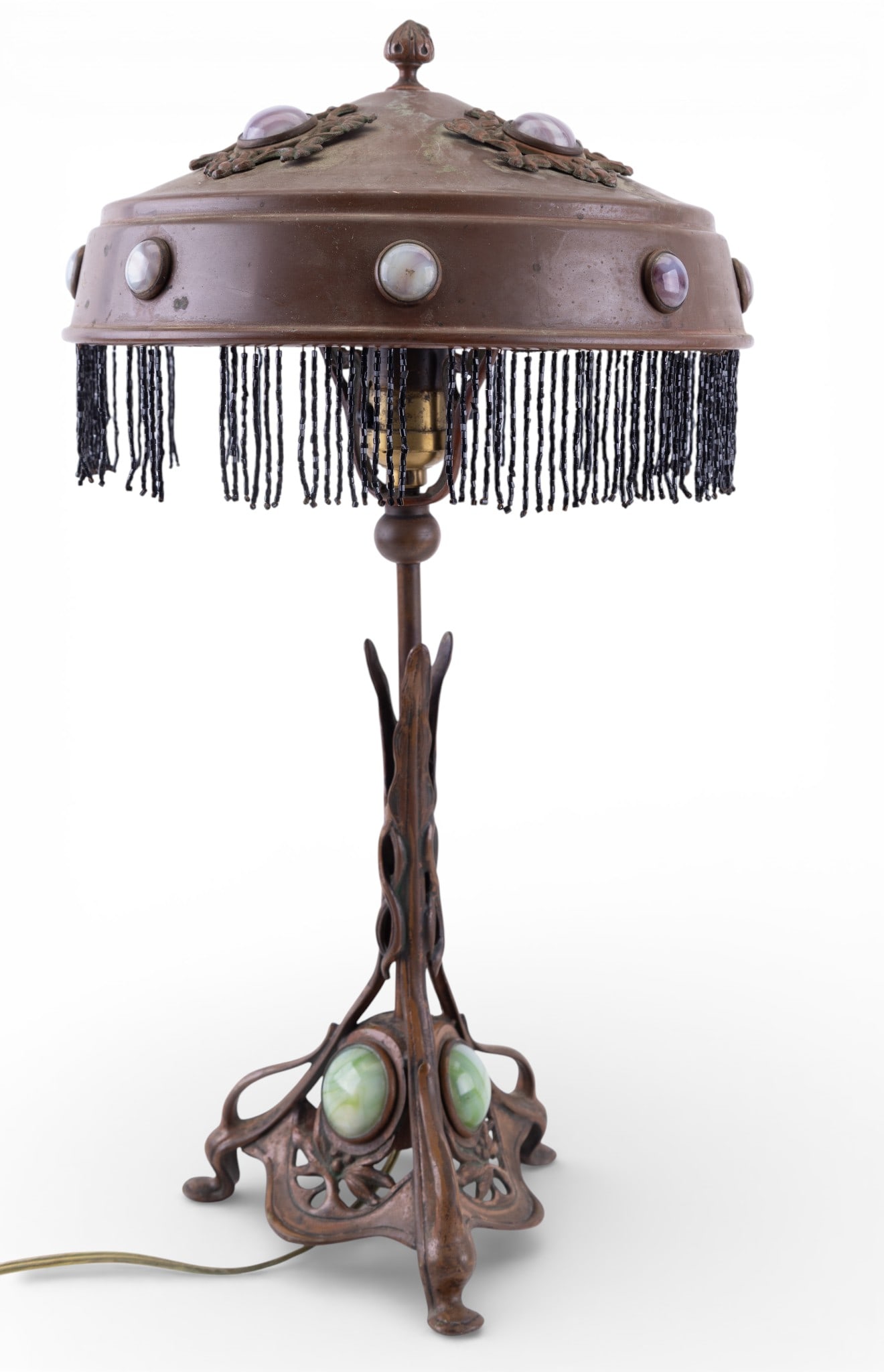 Art Deco Jeweled Table Lamp (1 of 10)