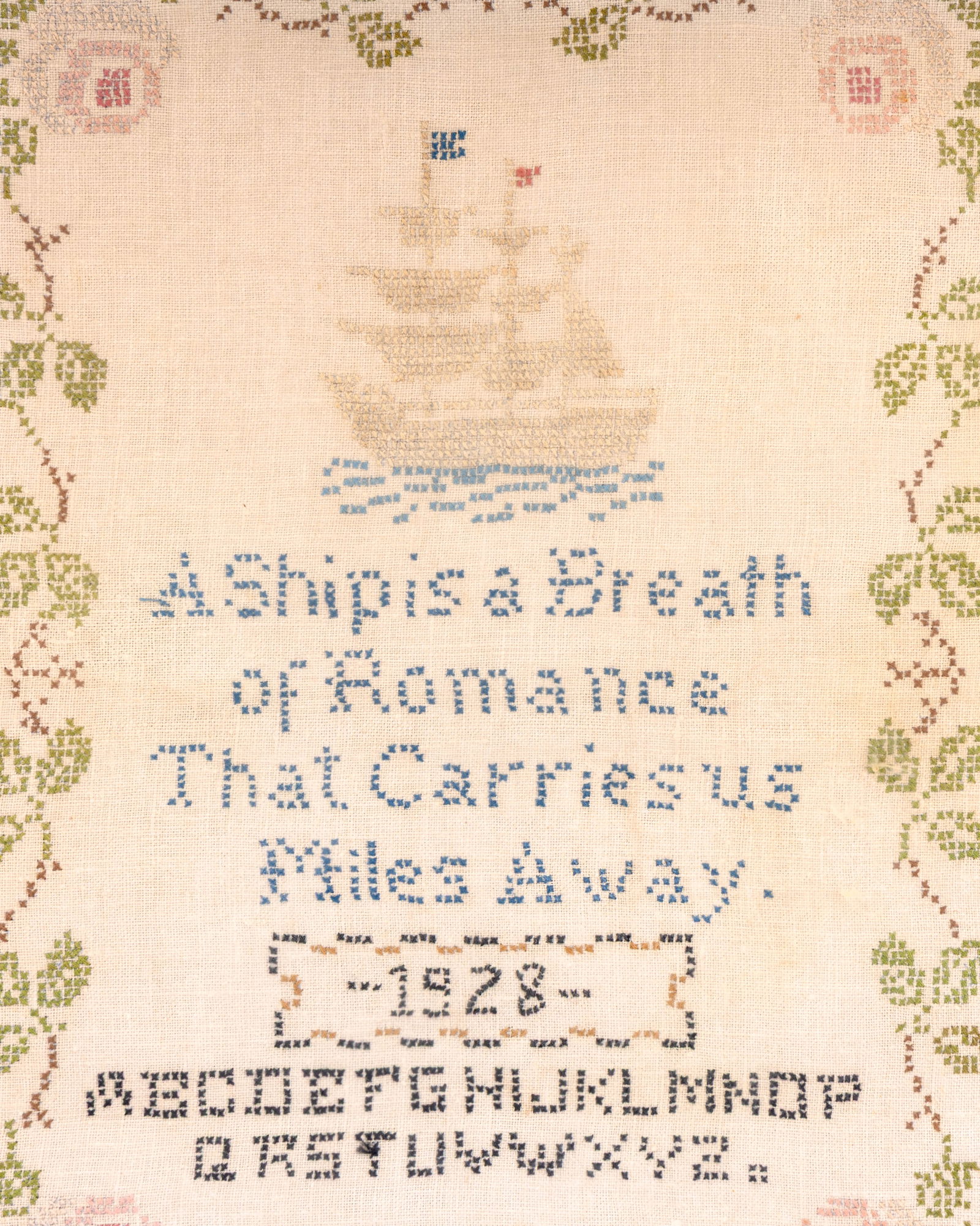 1928 Sampler and Etching - 10