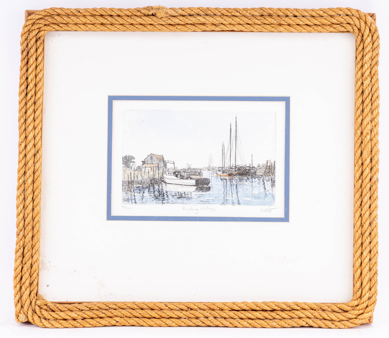 1928 Sampler and Etching - 2