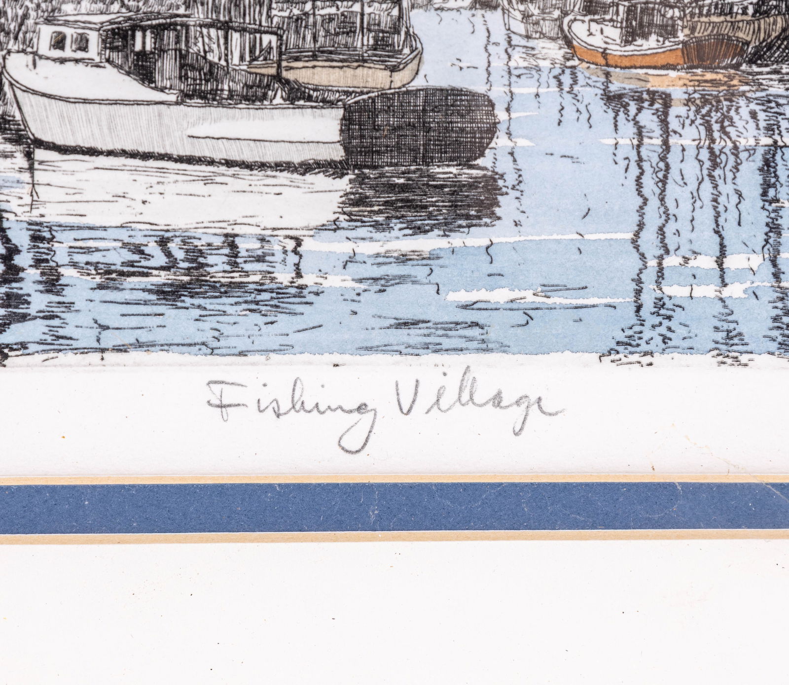 1928 Sampler and Etching - 4