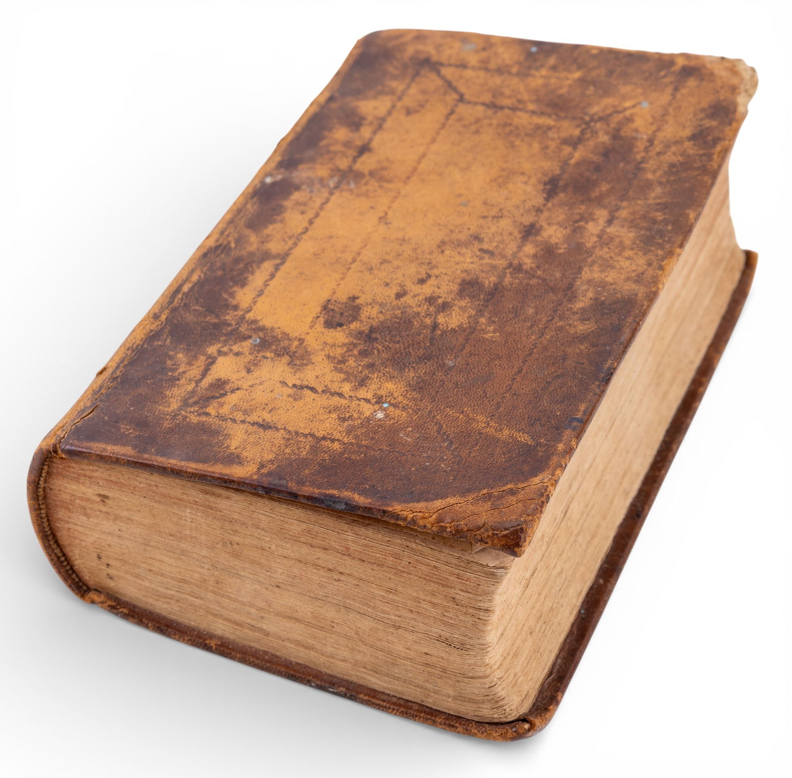 19th C Leather Bound Bible (1 of 10)