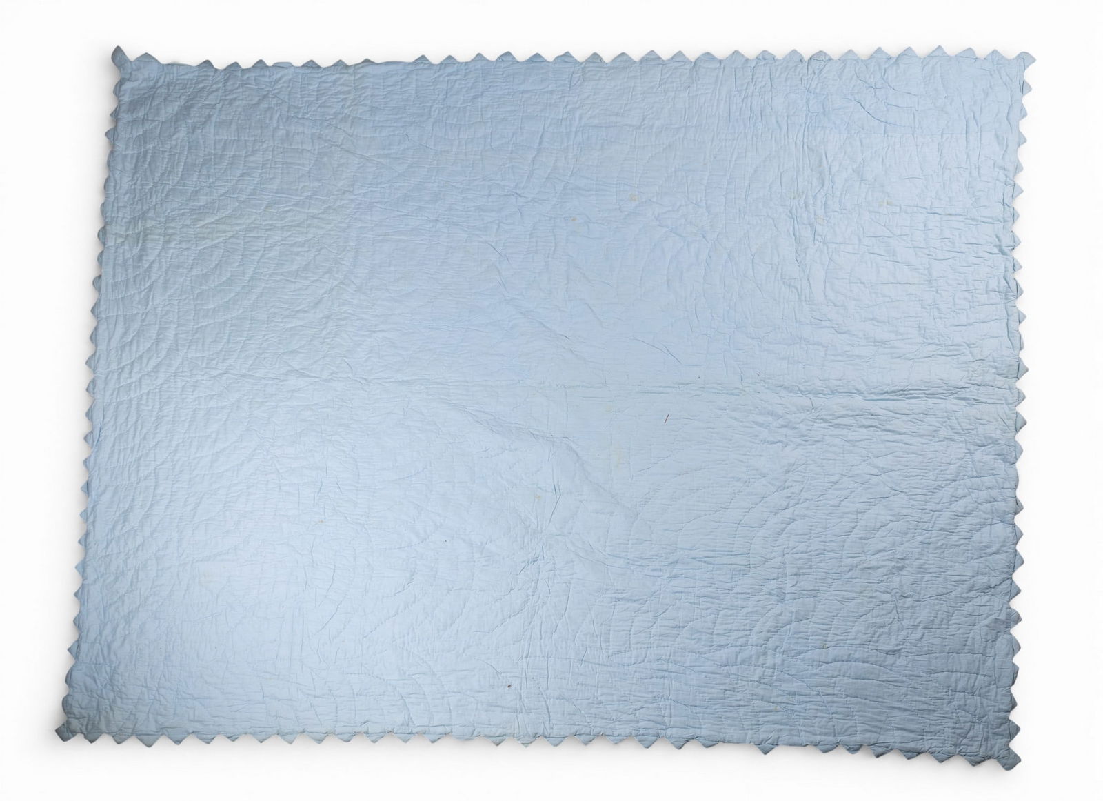 Vintage Diamond Pattern Patchwork Quilt (CA King) - 7