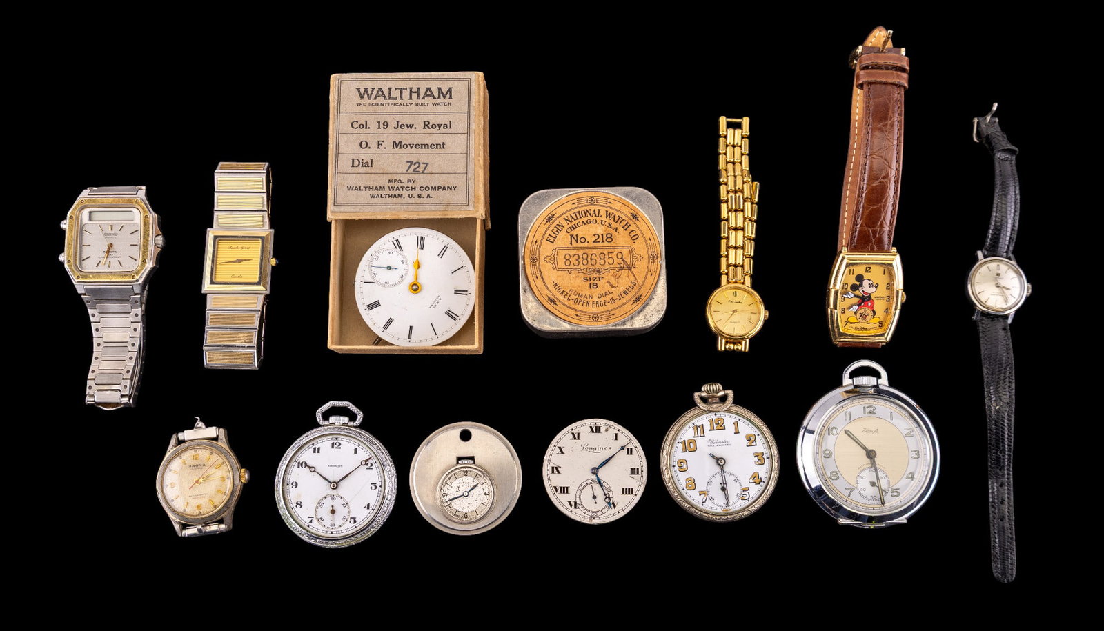 Seiko Disney, Waltham, and Other Watches (1 of 15)