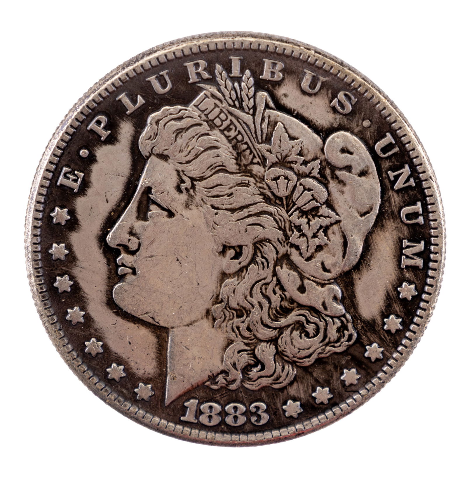 1883 Morgan Silver Dollar Coin (1 of 2)