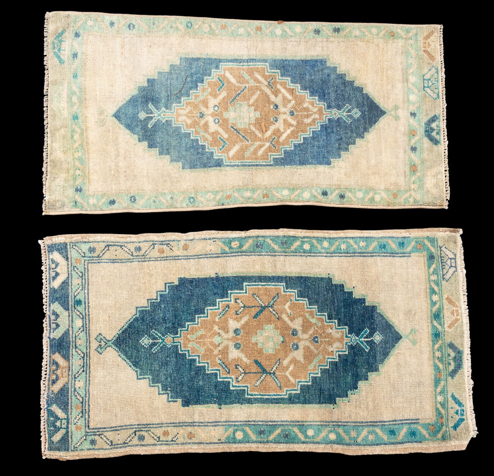 Pair of Turkish Oushak Rugs (1 of 13)