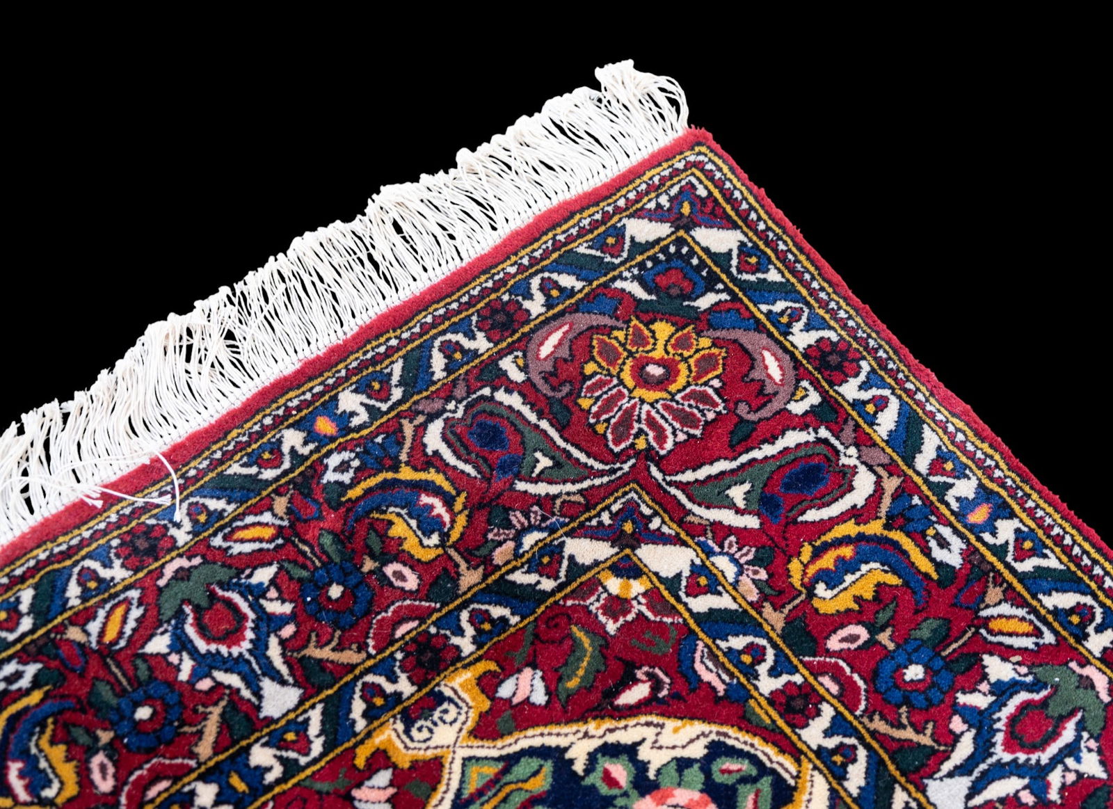 Hand-Knotted Wool Tabriz - 5