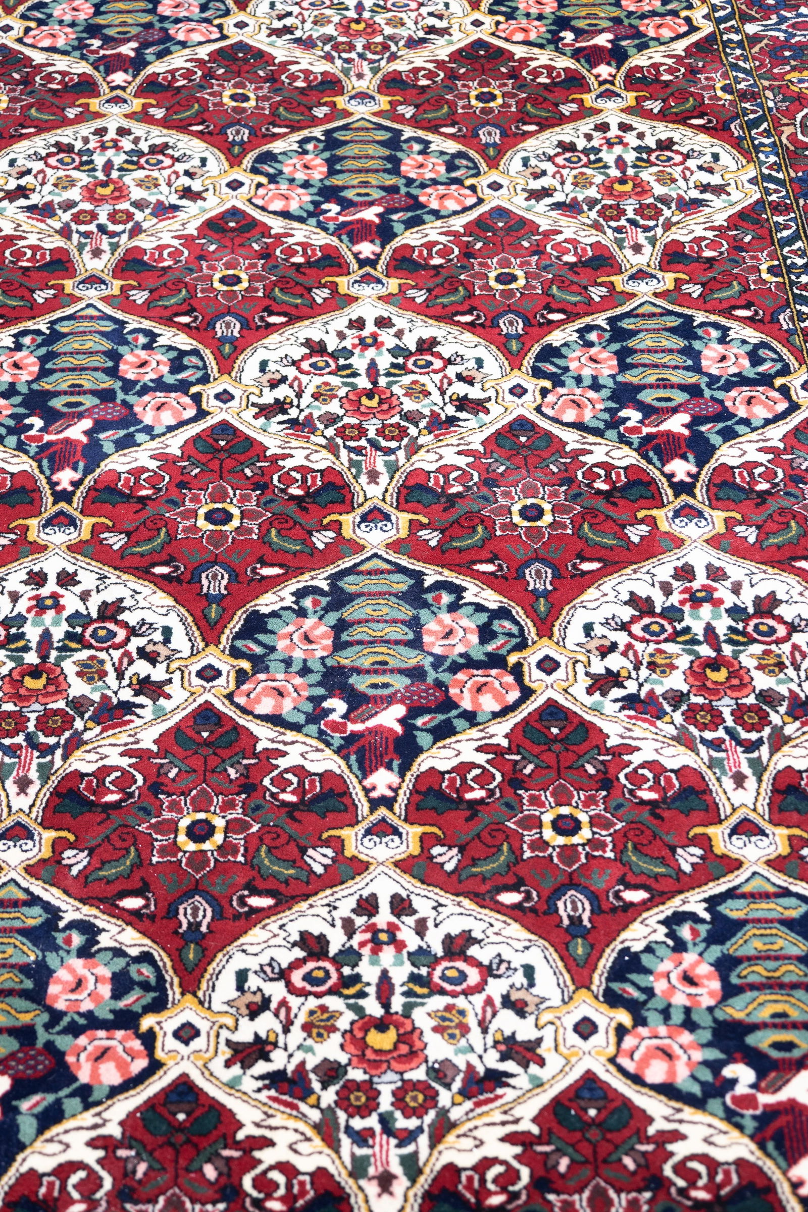 Hand-Knotted Wool Tabriz - 7