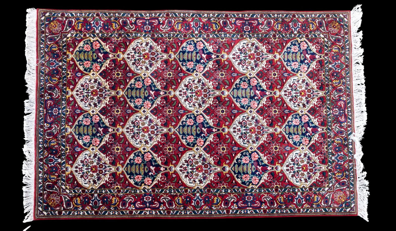 Hand-Knotted Wool Tabriz - 9