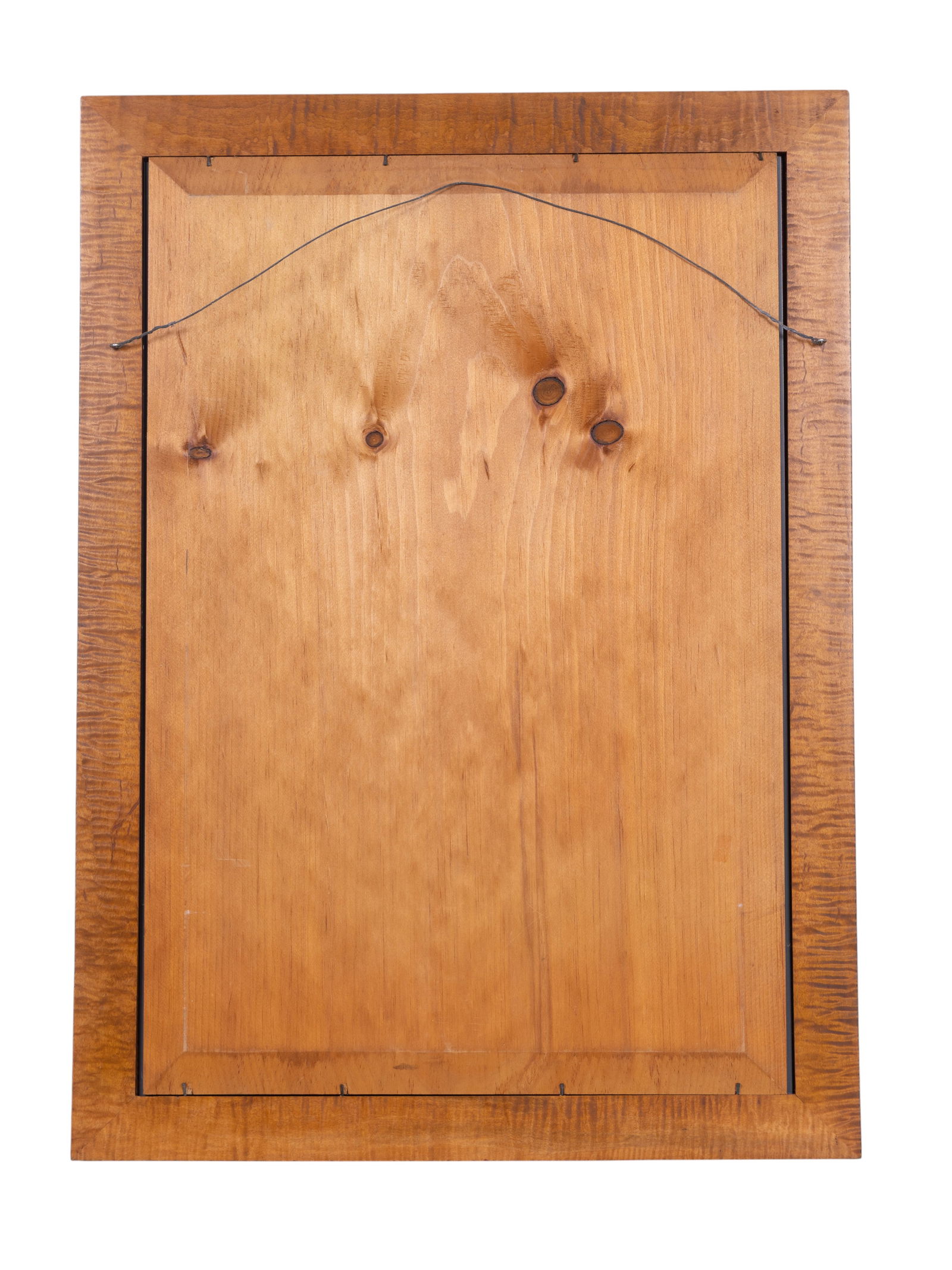 Tiger Maple Framed Wall Mirror - 2