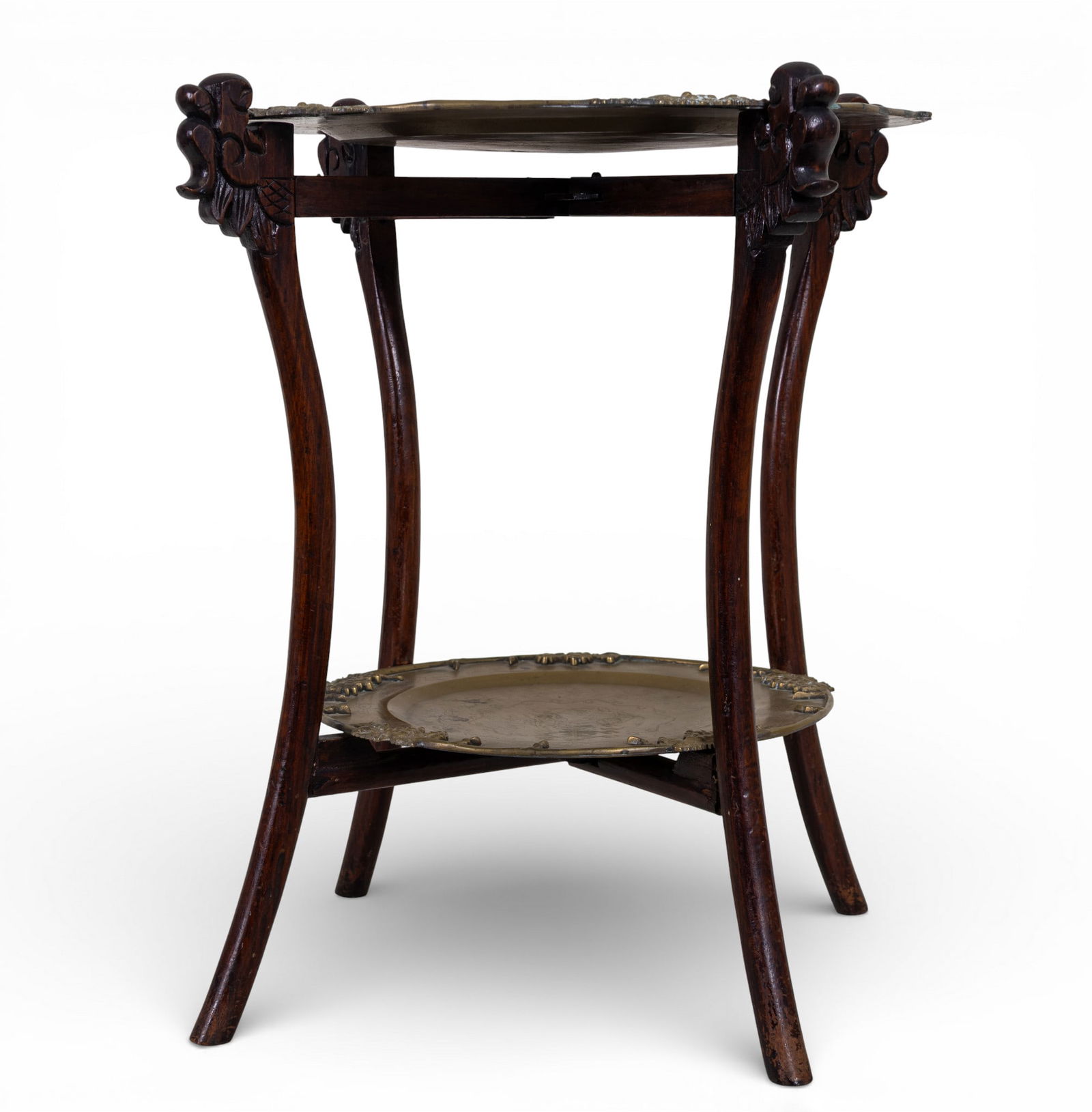 Chinese Etched Bronze Tray Table (1 of 19)