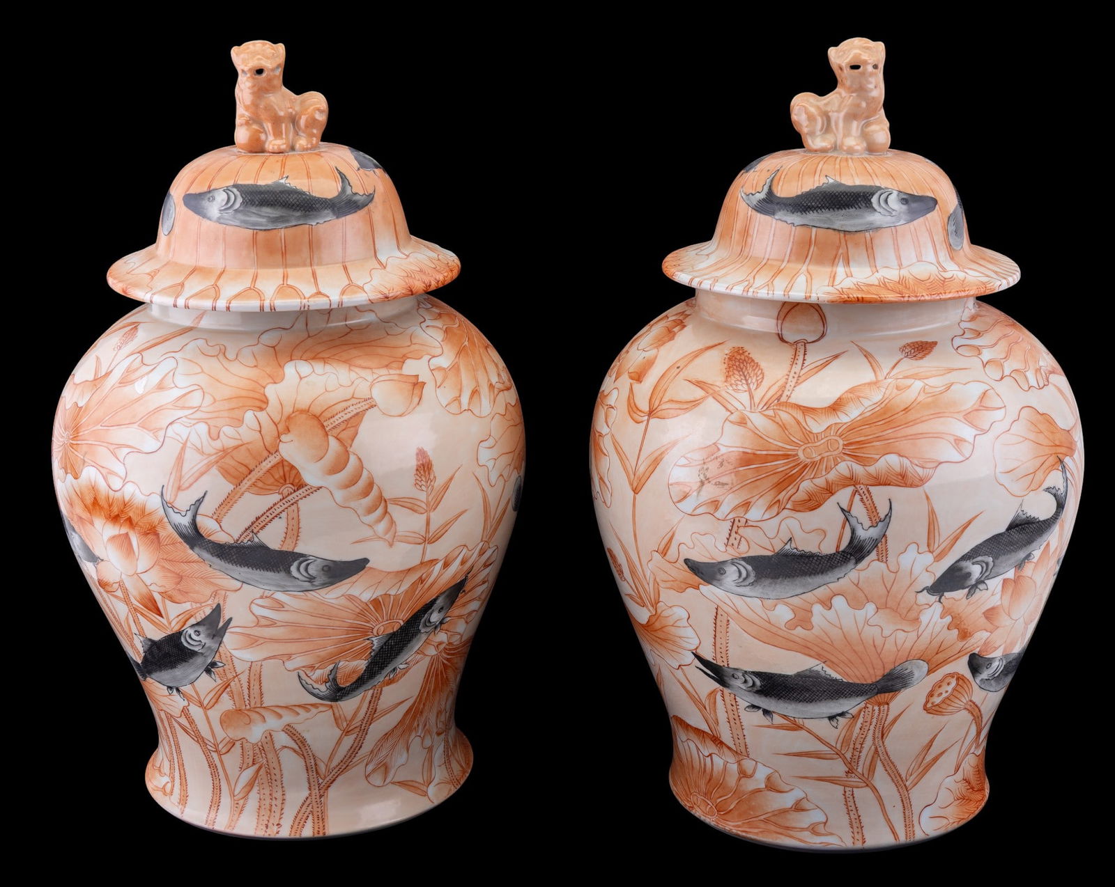 Japanese Porcelain Ginger Jar (Pair) (1 of 9)