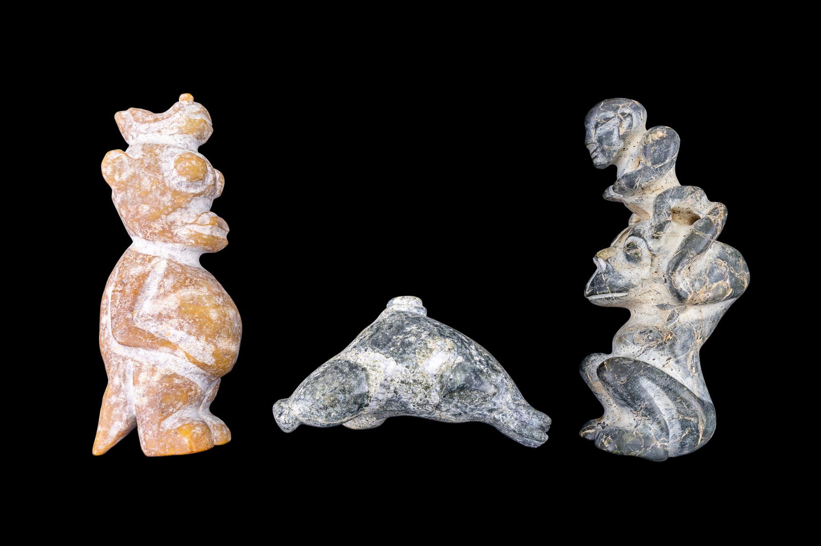 Carved Hongshan and Inuit Style Figurines (1 of 7)