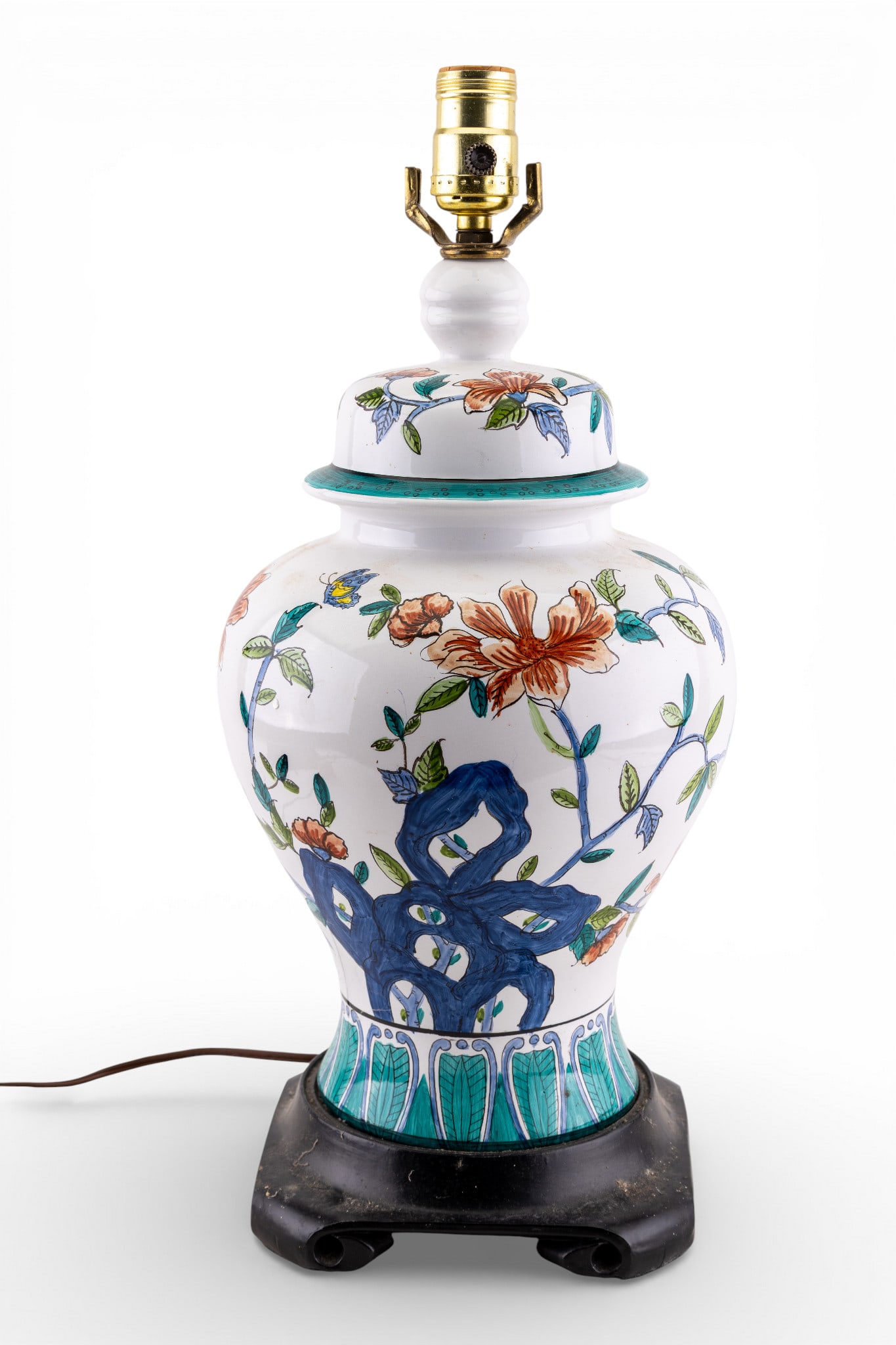 Vintage Ginger Jar Table Lamp (1 of 10)