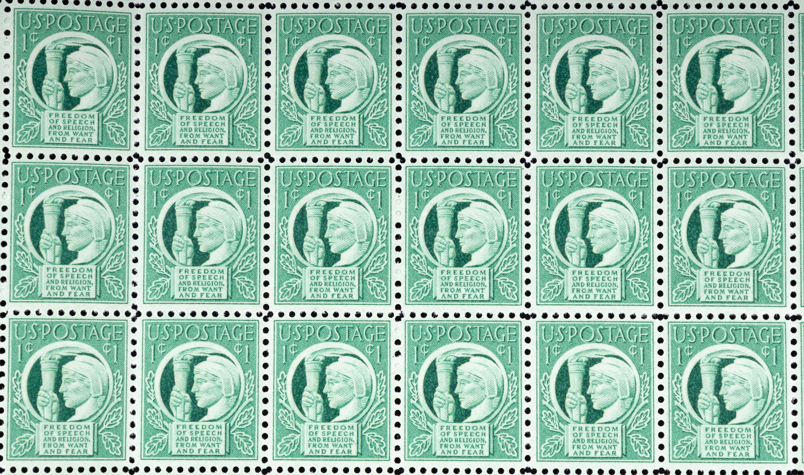 US Mint Postage Full Sheets, Scott #907, #908 - 3