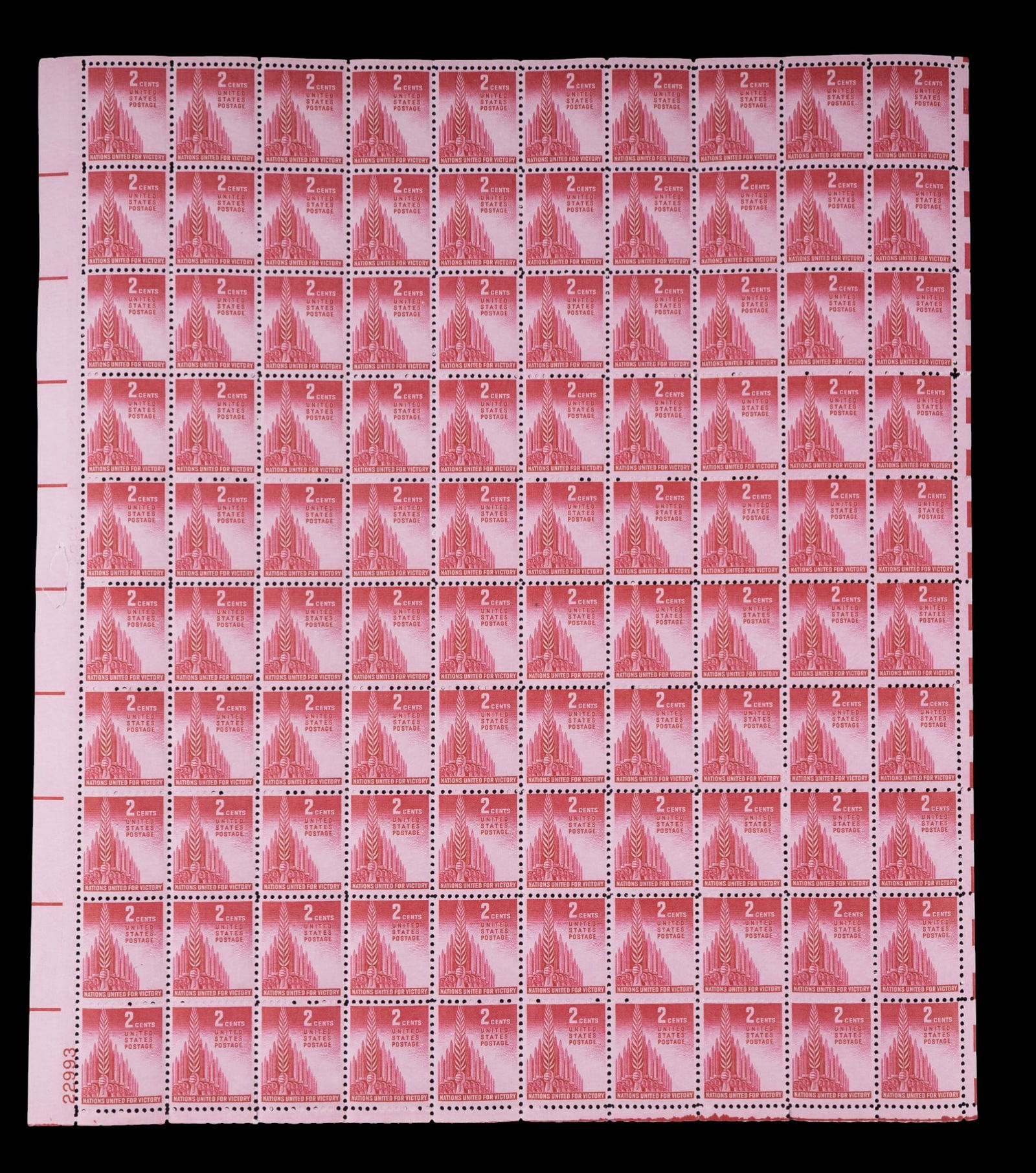 US Mint Postage Full Sheets, Scott #907, #908 - 5