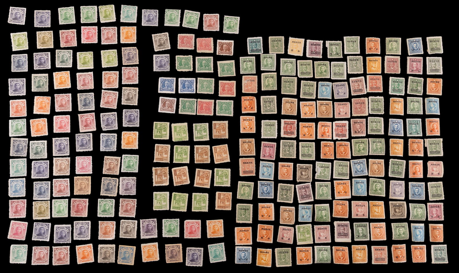 Early 20th C Chinese Postage Stamps (1 of 20)
