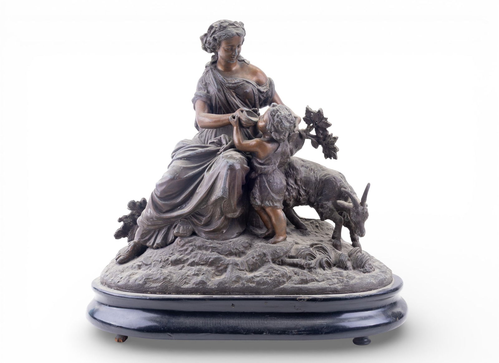 Bronzed Figural Sculpture (1 of 14)