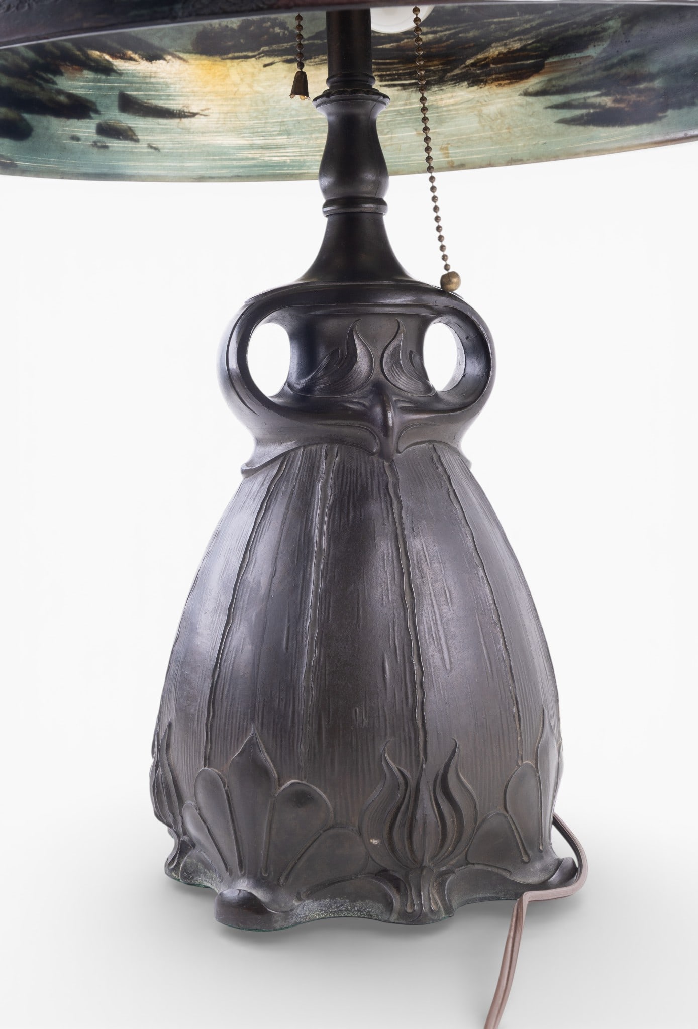 Pittsburgh Reverse-Painted Table Lamp - 3