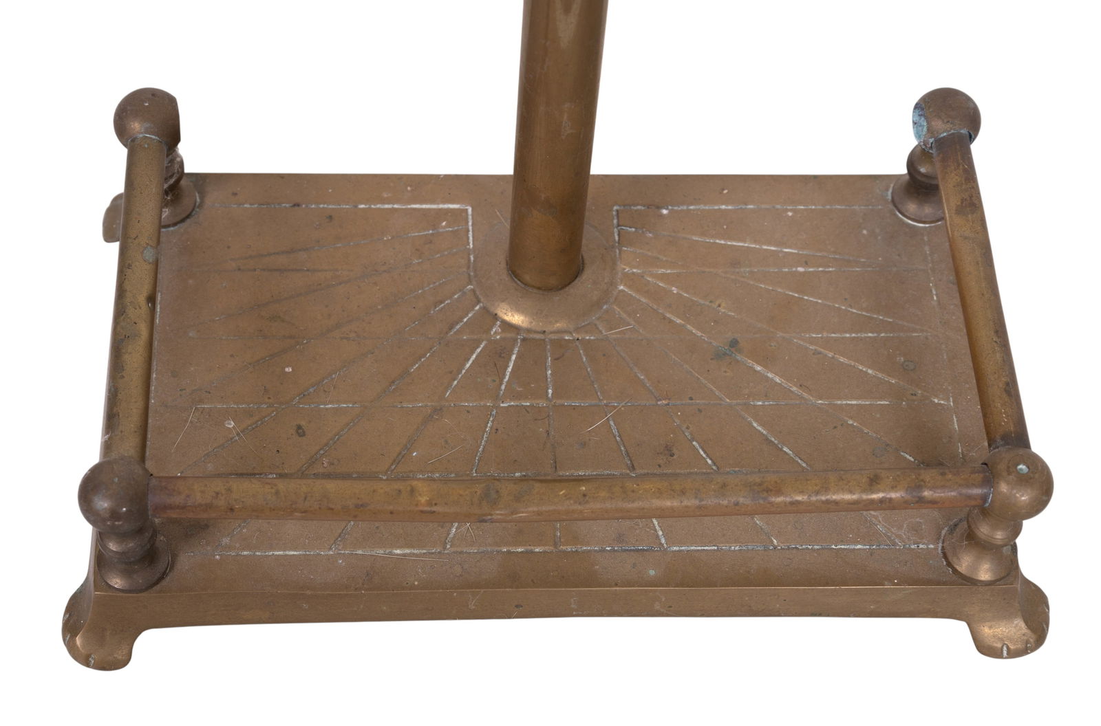 Solid Brass Figural Fireplace Tool Set - 2