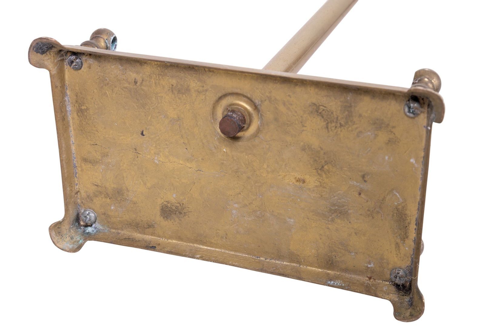 Solid Brass Figural Fireplace Tool Set - 4