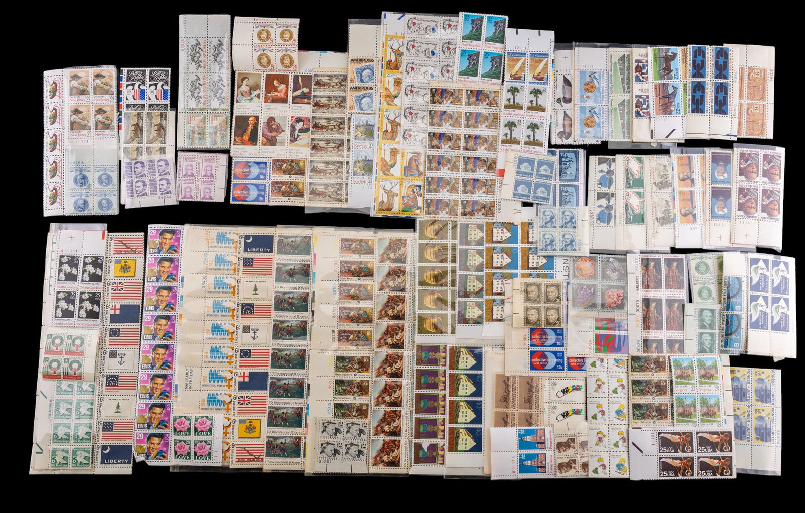 Tray of U.S. Postage Stamps (1 of 9)